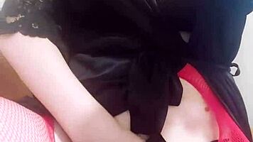 older wife gets horny and films close-up fingering for husband 😘