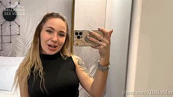 Sex vlog: Bella mur as cuckquean tries to fuck eva tender in this intriguing scene.