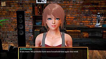 Family Member Bent Over for Big Cock Creampie