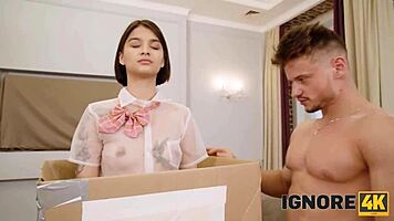 hey, wanna join safe sex with a robot in wild ffm threesome?