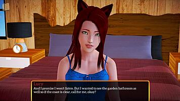 Family Member Bent Over for Big Cock Creampie