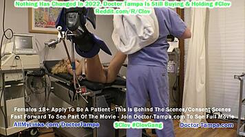 Doctor Tampa dominates teen patient Kalani Luana with intense cock action