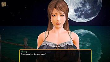 My new family homemade game with blonde milf