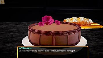 My new family homemade game with blonde milf