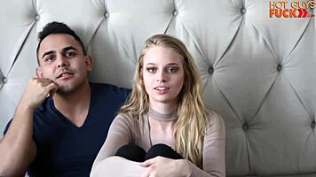 short bodybuilder fucks tall blonde hard and fast, oh man