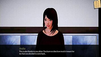 my new family episode where redhead cowgirl rides big cock in homemade anime game