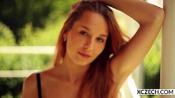 does awesome eve play with her body solo?