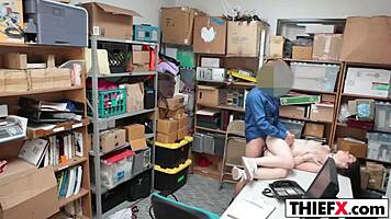 Beautiful Thief Punished Hard!