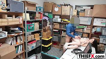 Beautiful Thief Punished Hard!