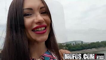 Sasha Rose's Outdoor Pickup Fuck