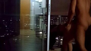 Anal sex on balcony in accountant adventures