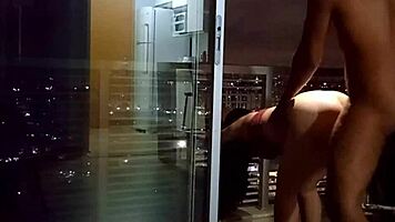 Anal sex on balcony in accountant adventures