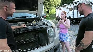 Curious Cute Amy Quinn Gets Dominated