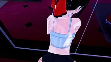 Pov fucking kaguya shinomiya cum in her pussy love is war hentai.