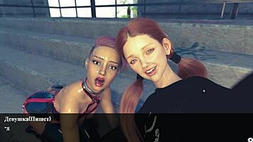 dive into red sakura mansion gameplay with public pussy play and big cock action! 😈