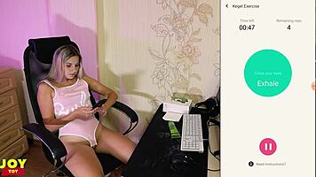 fun pumping swollen pussy muscles with master gokilla 😏