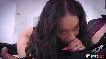 Black Magic Woman Lexi Sample Performs Suggestive Acts