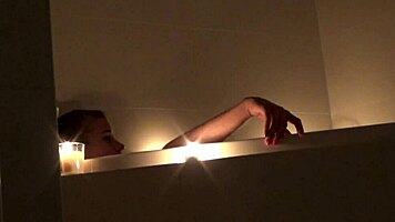 I secretly filmed my petite girlfriend's bathtime with a gopro for some voyeur fun.