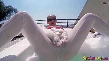 Big Booty Teen Slut Gets Railed Outdoors