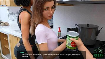 milfy city ep 38: mother-in-law lets sara see panties