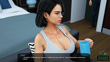 milfy city ep 38: mother-in-law lets sara see panties