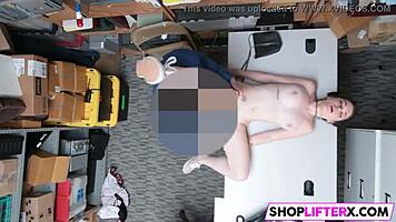 Teen Accepts Big Cock Punishment In Office