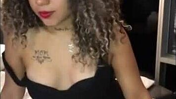 Perlitah Debuts Showing Tattooed Backside Behind Scenes