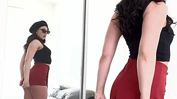 Perfect ass and face teen 18+ whitney wright makes a homemade video