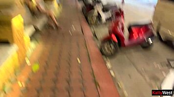 CUTE GIRL GETS PICKED UP ON STREET FOR ROUGH FUCKING