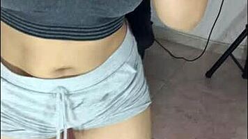 mature babe trades sex for cash flaunting big tits toys and brazilian ass