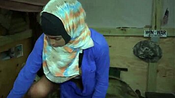 petite teen in army threesome