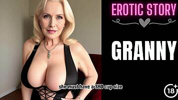 granny story loving step grandmother part 1 with big tits and young milf