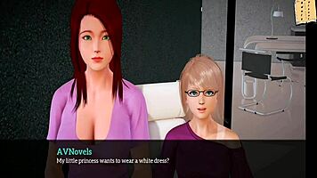 My New Family Explores 3D Adventures With Redhead And Big Tits