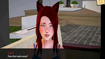 My New Family Explores 3D Adventures With Redhead And Big Tits