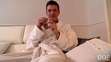 Jessie Volt says, 'can't get enough of this double penetration?'