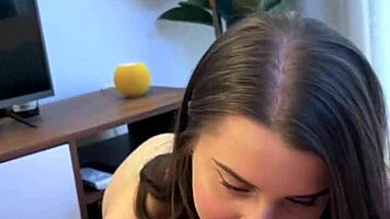 Pov girlfriend intense blowing compilation with monster cock