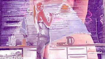 My skinny jeans are so tight you can see my panties outline