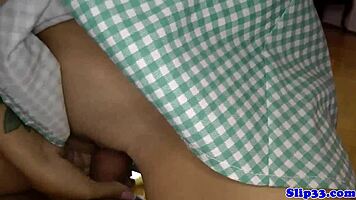 Stunning Teen 18+ Gets Creampied By Old Man In Glamour POV