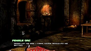 Hey, look at this cute orc mistress dominating in Breeding Island Ep 23