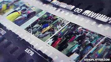 shoplifter lily glee pussy got fucked so hard like a spreadeagle and moans so loud