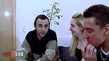 Young blonde with small 18+ tits drilled deep by big cock