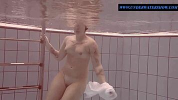 tattooed teen 18+ sara swimmin’ in clothes, oops, didn’t mean to get so wet!