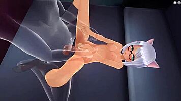 i-i mean teen handjob and sex scene in hentai with cumshot