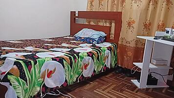 yo, caught my aunt moaning while touching herself, so i helped her out!