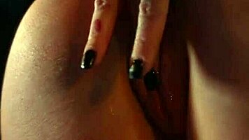 Tattooed Emo Girl in Leather Costume Gets Wet Fucking in BDSM Studio