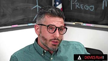 This Rich Squirter Got Spanked And Smashed By Her Teacher For Being Rude!