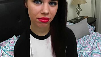 Brooklyn Rose Sucks Big Cock To Get Back At Cheating Boyfriend.