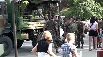 wanna join our eiffel tower public sex orgy threesome?