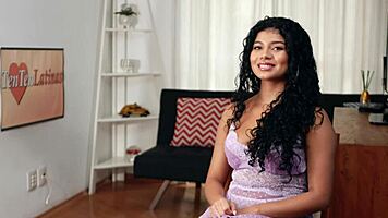 super sweet latina teen loses virginity on camera with big cock