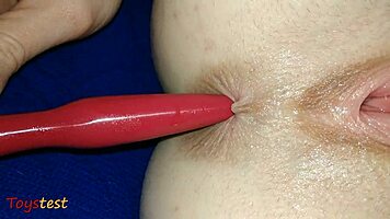 How to prepare anal for the first time with toys and close-ups